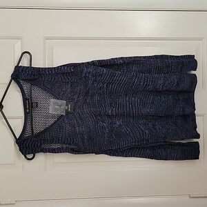 INC Spring Romance Mesh Sweater Size M